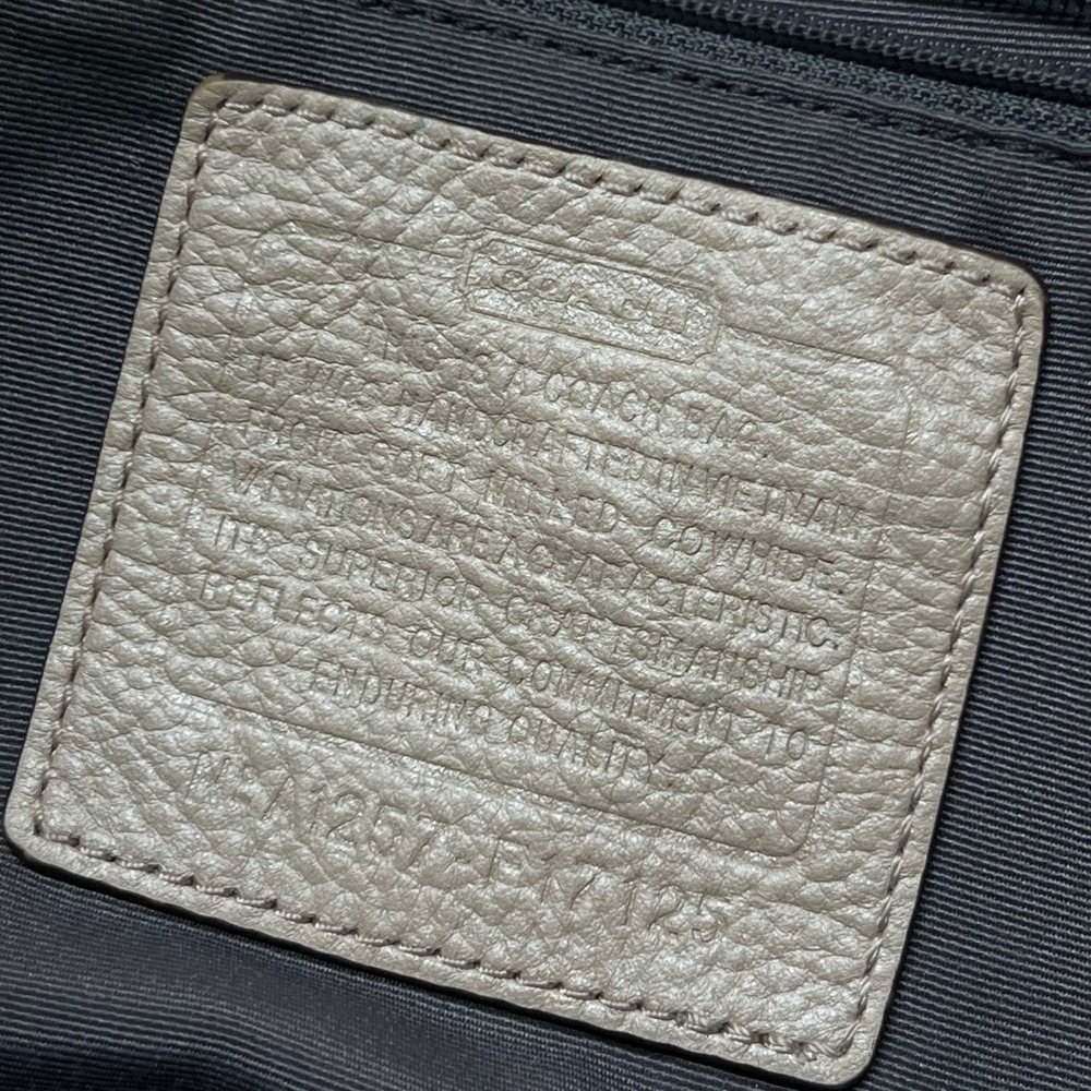 Vintage Coach‎ Leather Soho East West Legacy Y2K beige Buckle Crossbody F17125 - Picture 4 of 15